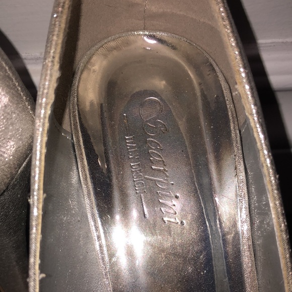 Silver sparkly Heels - Picture 2 of 3